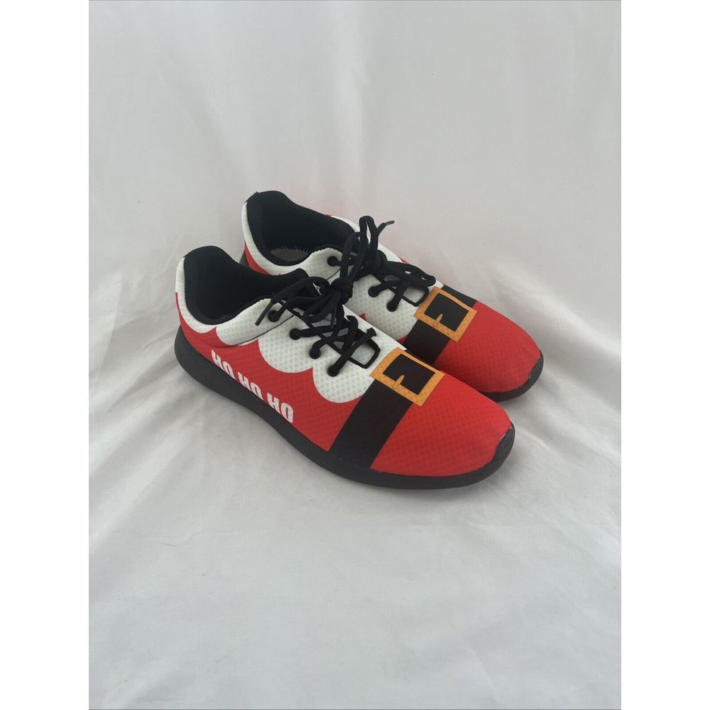 Groove Bags Men's 13.5 Santa Ho Ho Ho Sneaker Shoes Holiday Christmas